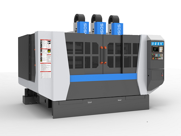 3-axis drilling and tapping machine series with tool magazine