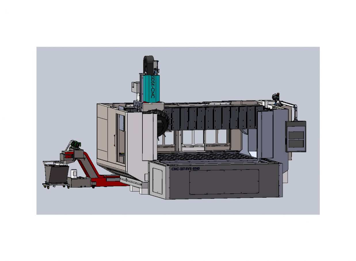 Technical Specification for Dragon Gate Machining Center SDSK3020V5-BT40